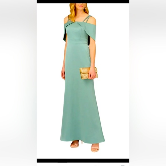 WINTER SALE Aidan Mattox Gown - Picture 1 of 5